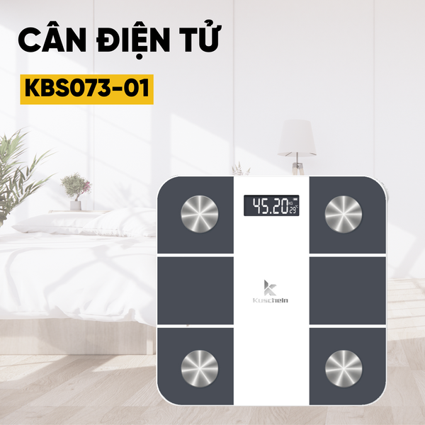 Cân sức khỏe điện tử Kuscheln KBS073-01 phân tích 18 chỉ số