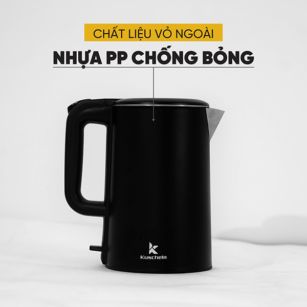 Ấm siêu tốc Kuscheln KEK023-1.8P2 1.8L inox 18/10 - Ảnh 3