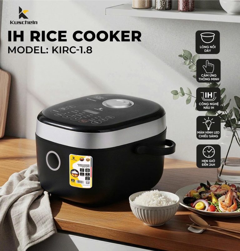 Nồi cơm điện cao tần Kuscheln KIRC-1.8 1.8L công nghệ IH